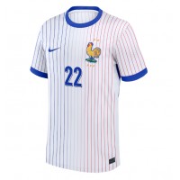 Camiseta Francia Theo Hernandez #22 Segunda Equipación Replica Eurocopa 2024 mangas cortas